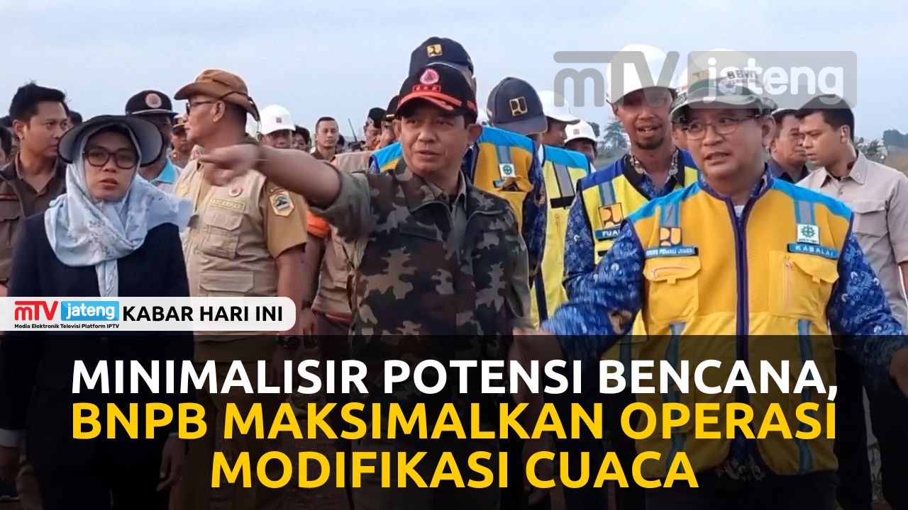 Minimalisir Potensi Bencana, BNPB Optimalkan Operasi Modifikasi Cuaca