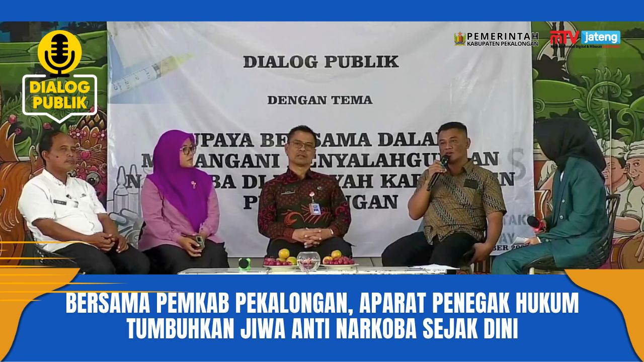 Bersama Pemkab Pekalongan, Aparat Penegak Hukum Tumbuhkan Jiwa Anti Narkoba Sejak Dini