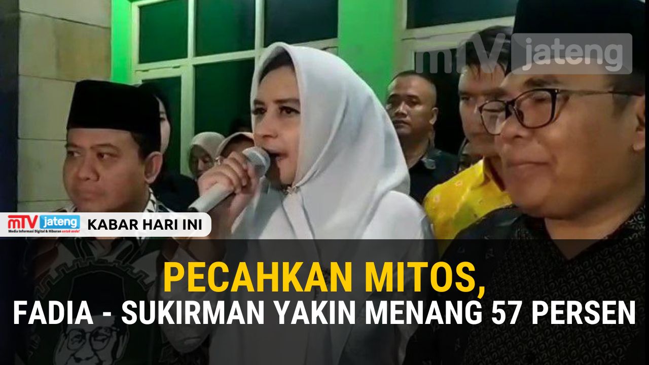 Pecahkan Mitos, Fadia - Sukirman Yakin Menang 57 Persen