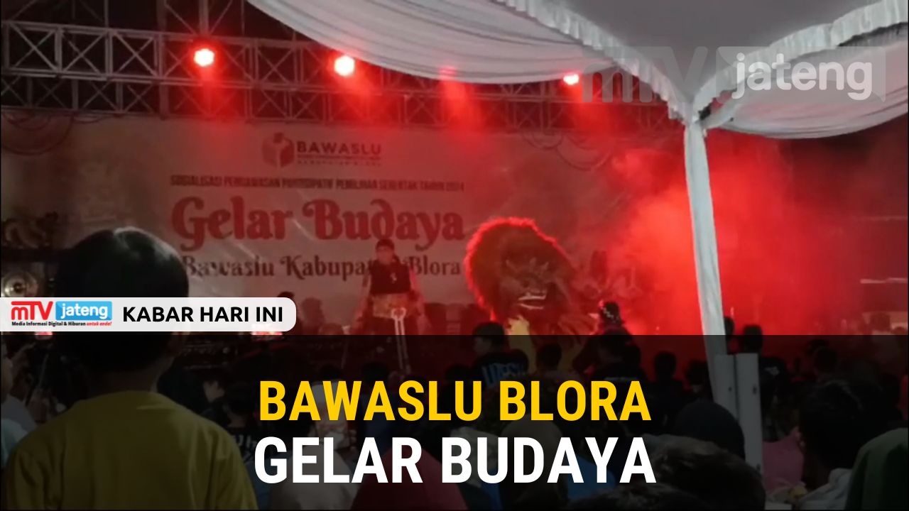 Bawaslu Blora Gelar Budaya