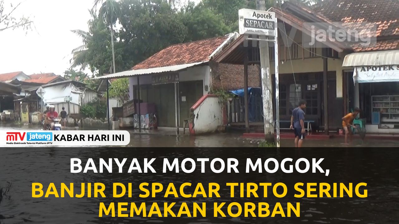 Banyak Motor Mogok, Banjir di Spacar Tirto Sering Memakan Korban