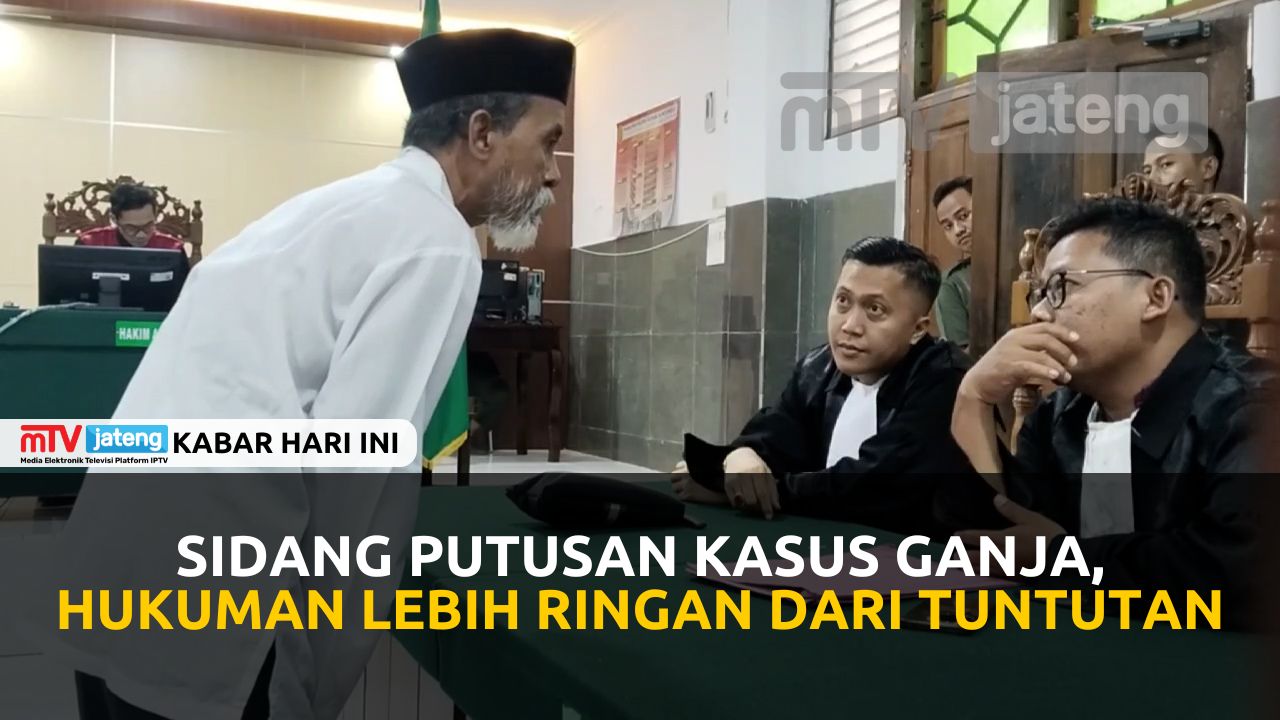 Sidang Putusan Kasus Ganja, Hukuman Lebih Ringan dari Tuntutan